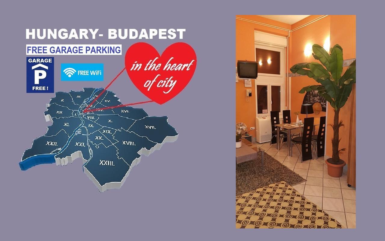 Apartment In The Center Of Budapest -Free Garage Parking Exterior foto